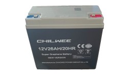 ΜΠΑΤΑΡΙΑ CHILWEE ΣΟΥΠΕΡ ΓΡΑΦΕΝΙΟΥ 12V 26AH 20hr